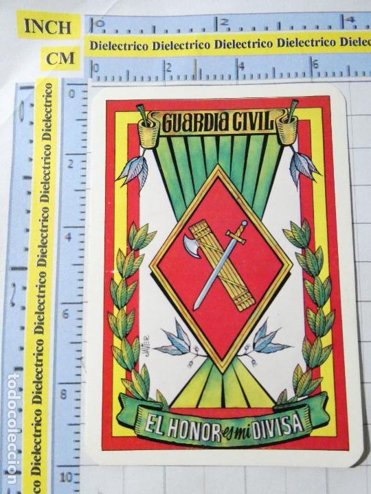 Collectables Calendars: CALENDARIO DE BOLSILLO. A&Ntilde;O 1987. GUARDIA CIVIL HOMBRES DE HONOR. MILITAR. 78