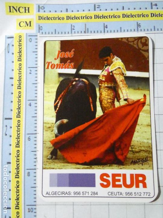 Collectables Calendars: CALENDARIO DE BOLSILLO. A&Ntilde;O 2008. TOROS TAUROMAQUIA TORERO JOS&Eacute; TOM&Aacute;S. 80