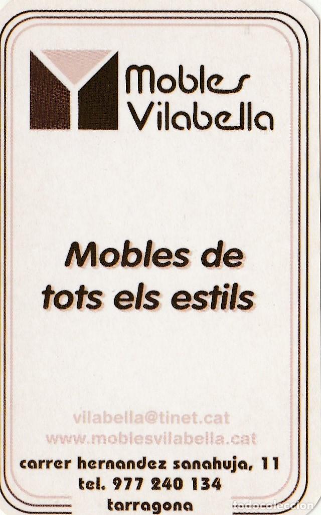 Colecionismo Calend&aacute;rios: CALENDARIO BOLSILLO - MOBLES VILABELLA - TARRAGONA - A&Ntilde;O 2007 - FOTO REVERSO