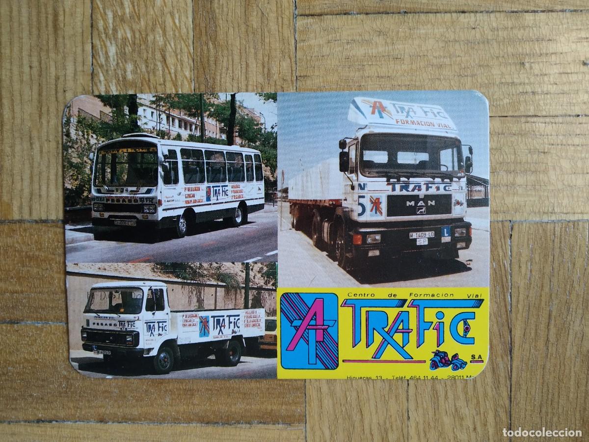 Coleccionismo calendarios: CALENDARIO PUBLICITARIO PEGASO CAMION Y AUTOBUS CENTRO DE FORMACION TRAFIC MOSTOLES A&Ntilde;O 1991