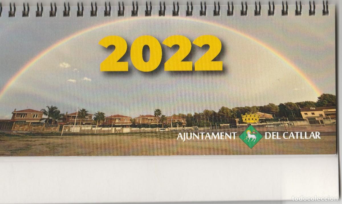 Coleccionismo Calendarios: CALENDARIO SOBREMESA- EL CATLLAR -2022 -CON ESPIRAL- 12 FOTOGRAFIAS -MES POR PAGINA -NUEVO-VER FOTOS