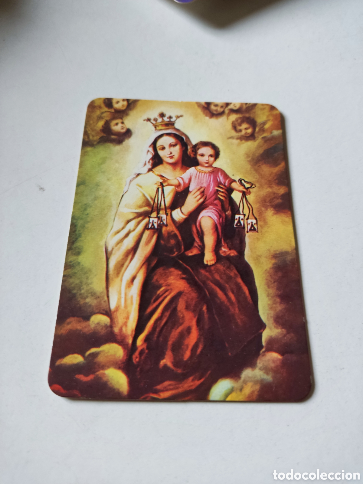 Coleccionismo Calendarios: Calendario religioso virgen del carmen