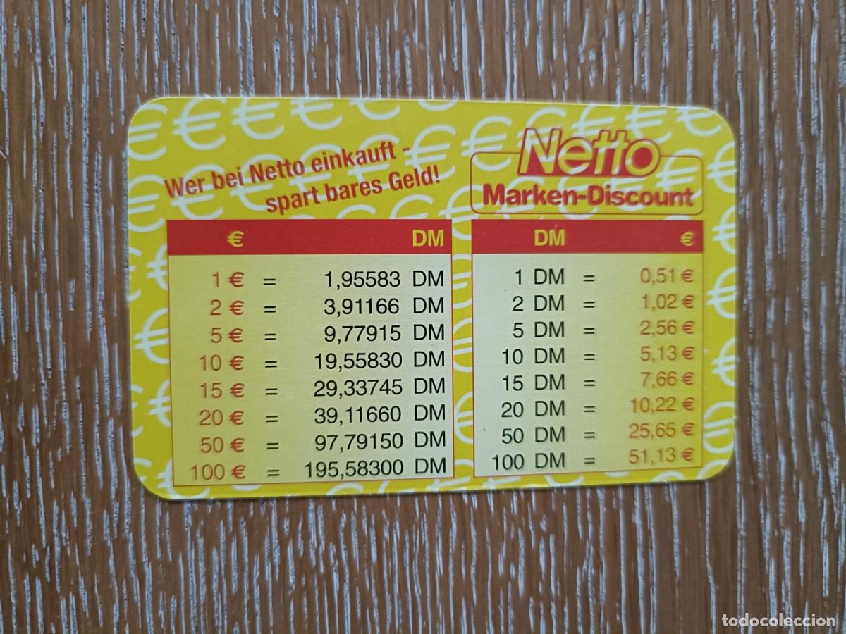Collectionnisme Calendriers: VCK 4007 Calendario bolsillo - A&Ntilde;O 2002 - EUROCONVERSOR ALEM&Aacute;N TABLA EQUIVALENCIA &euro;URO