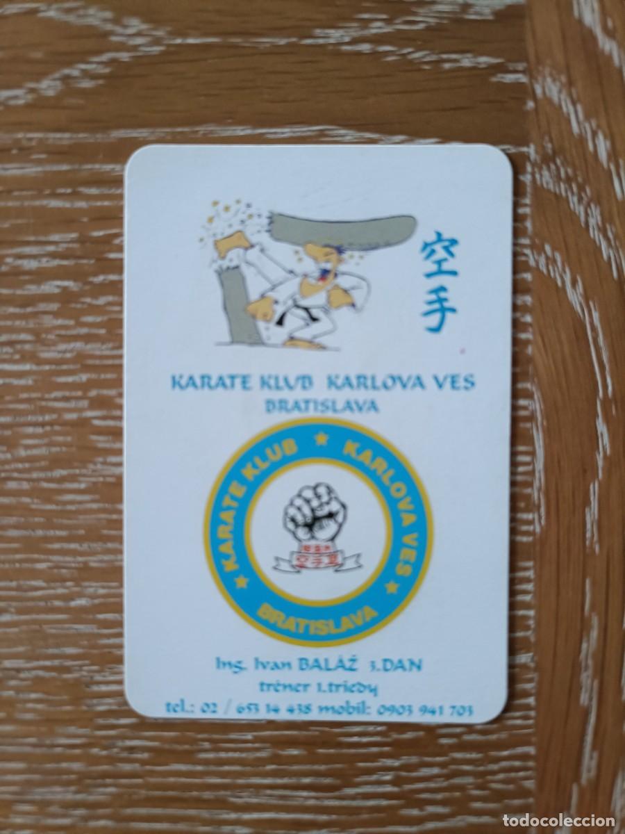 Collezionismo Calendari: VCK 4010 Calendario bolsillo - A&Ntilde;O 2004 - KARATE KLUB KARLOVA VES BRATISLAVA