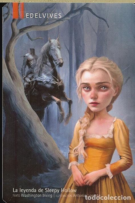 Coleccionismo Calendarios: CALENDARIO DE PUBLICIDAD - 2024 - EDELVIVES - LA LEYENDA DE SLEEPY HOLLOW