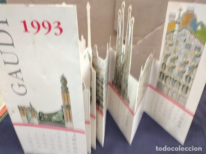 Coleccionismo Calendarios: CALENDARIO TROQUELADO GAUDI 1993.