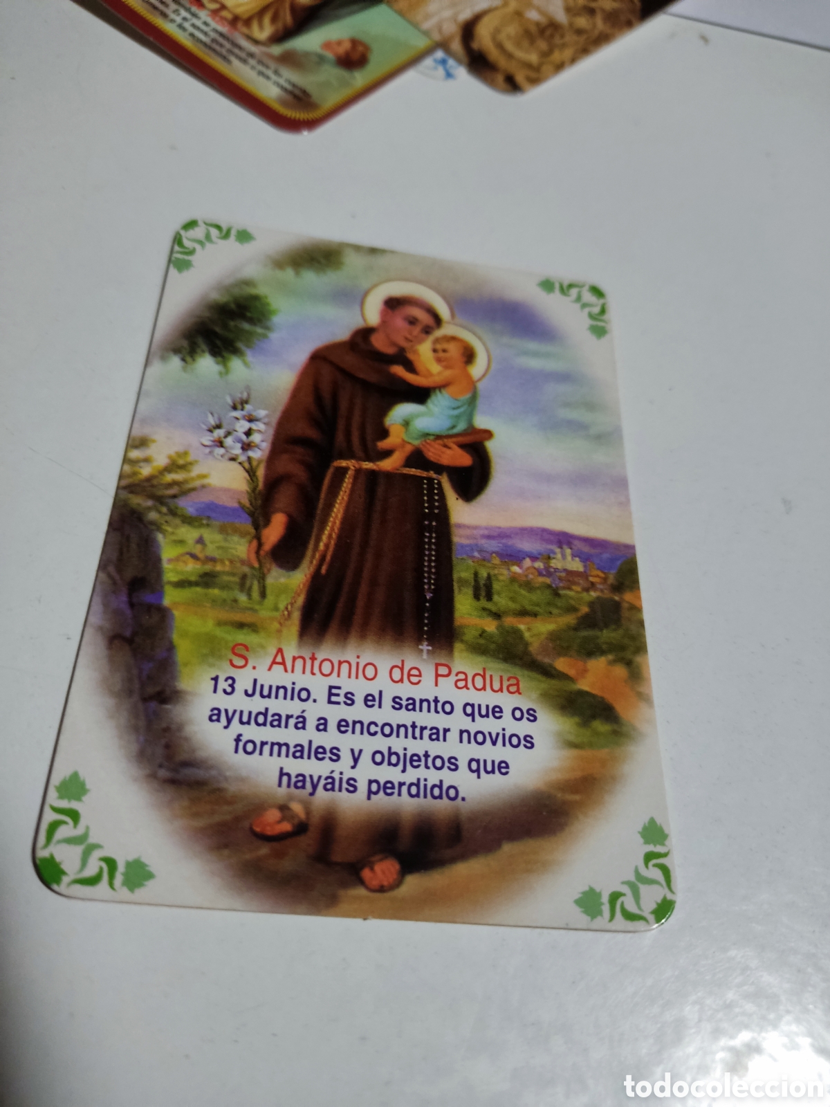 Coleccionismo Calendarios: Calendario religioso San Antonio de Padua