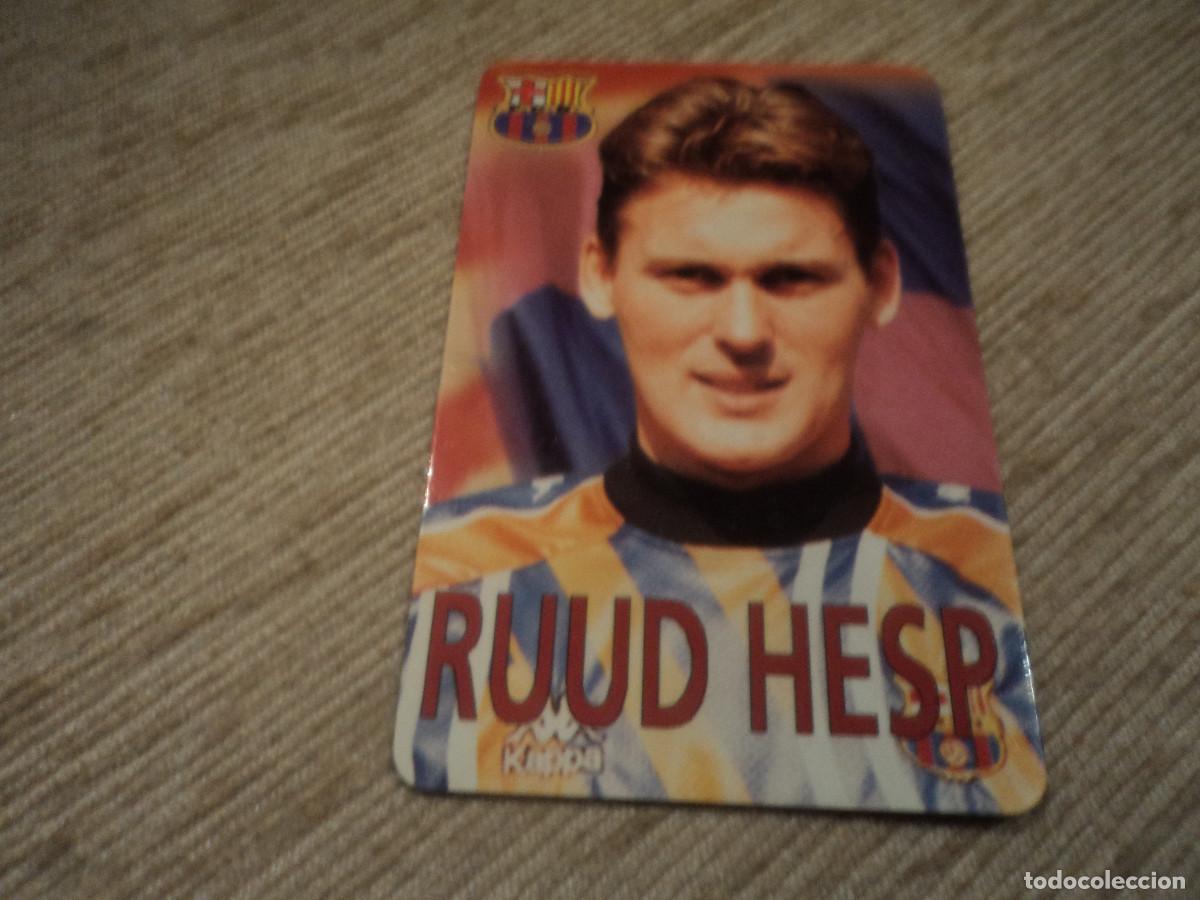Collectionnisme Calendriers: CALENDARIO 1998 RUUD HESP, BAR&Ccedil;A, GABMA DEPORTIVA, S.L.