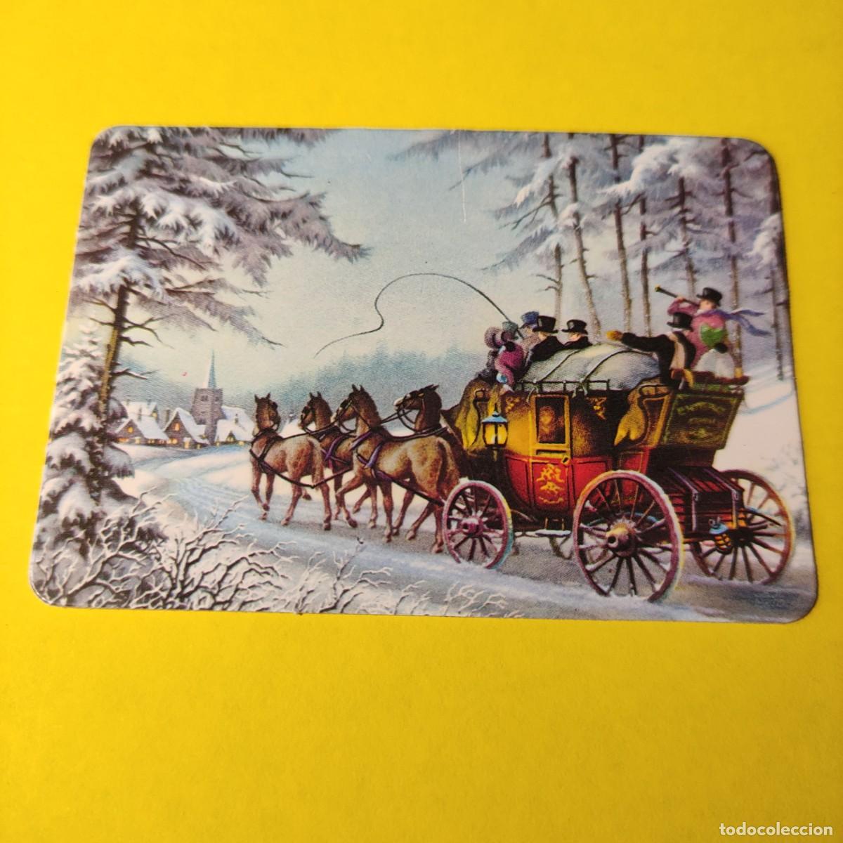 Coleccionismo calendarios: CALENDARIO ESCENA DE NIEVE DIBUJO 1988 ** CON PUBLICIDAD DE SEVILLA ** MP 114 ** T3