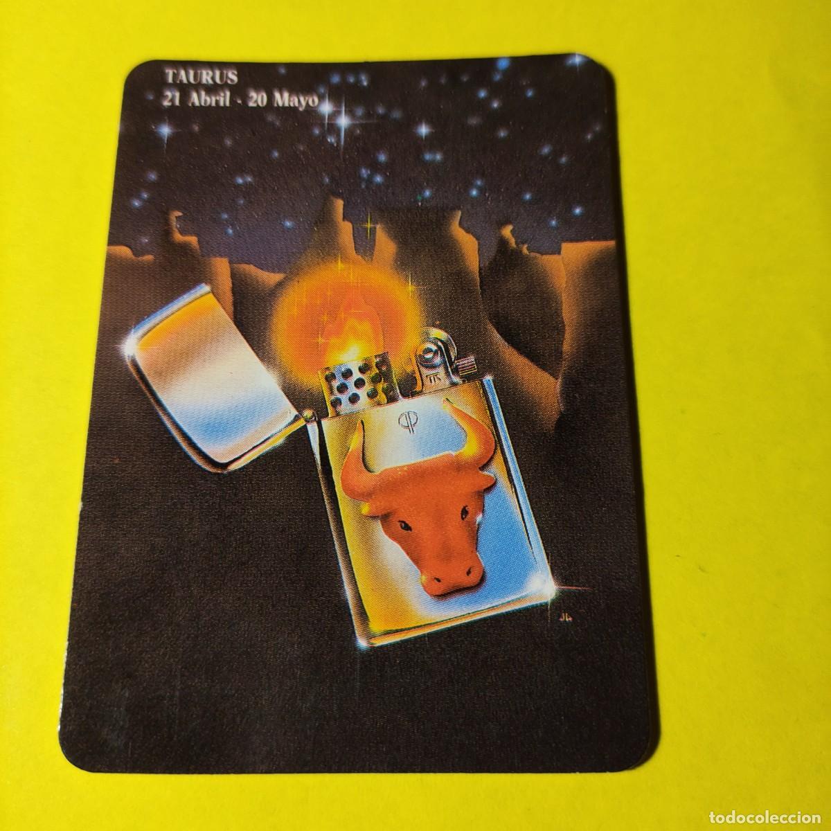 Coleccionismo Calendarios: CALENDARIO HOROSCOPO - TAURUS / TAURO 1993 ** BO5664 ** PUBLICIDAD DE POZOBLANCO . CORDOBA ** T1