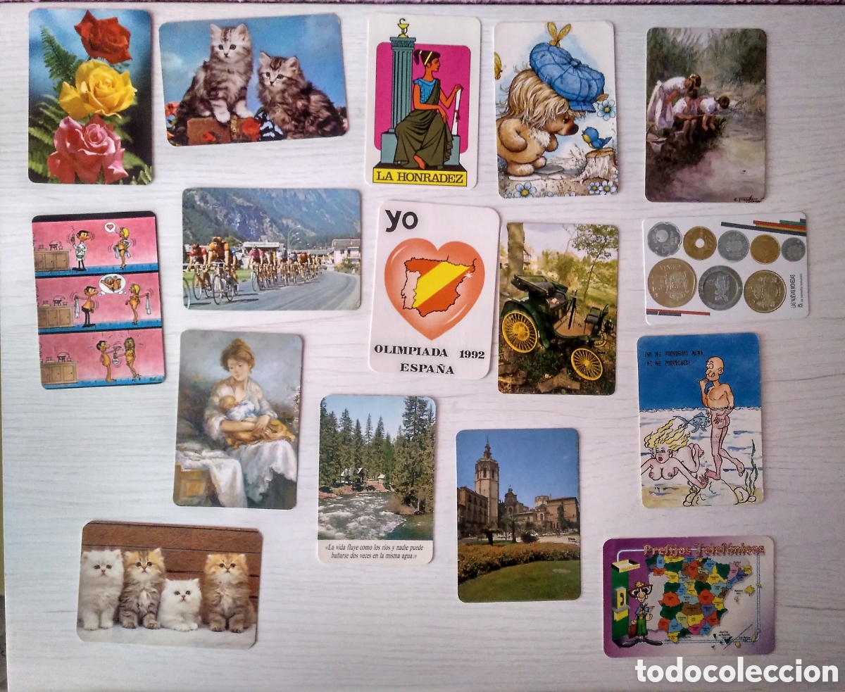Coleccionismo calendarios: Lote calendarios de bolsillo - Foto 1