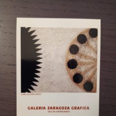 Coleccionismo Calendarios: CALENDARIO PUBLICITARIO. GALERÍA ZARAGOZA GRÁFICA. AÑO 1994