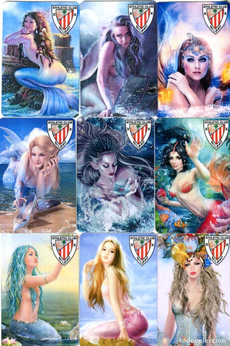 Coleccionismo calendarios: 9 Calendarios de futbol chicas Athletic club de Bilbao - A&ntilde;o 2023