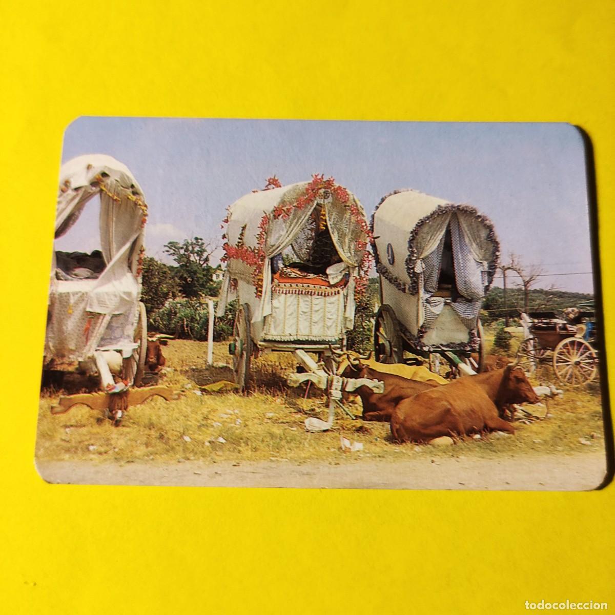 Coleccionismo Calendarios: CALENDARIO BOLSILLO . ROMERIA DEL ROCIO 1988 ** PUBLICIDAD SAN JUAN DE AZNALFARACHE ** T4