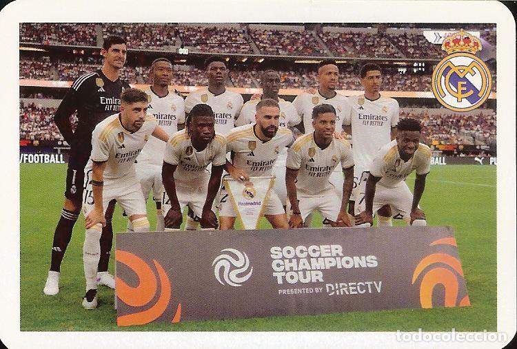 Coleccionismo calendarios: CALENDARIO DE BOLSILLO - 2024 - F&Uacute;TBOL - REAL MADRID