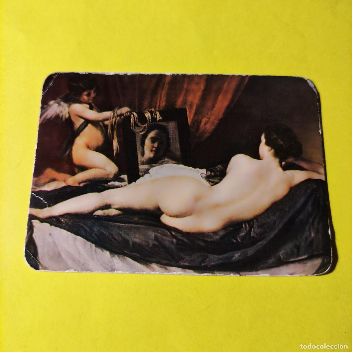 Coleccionismo Calendarios: CALENDARIO PINTURA 1976 . VENUS DEL ESPEJO. VELAZQUEZ* ESTACION DE SERVICIO N.S. DEL ROCIO * T2