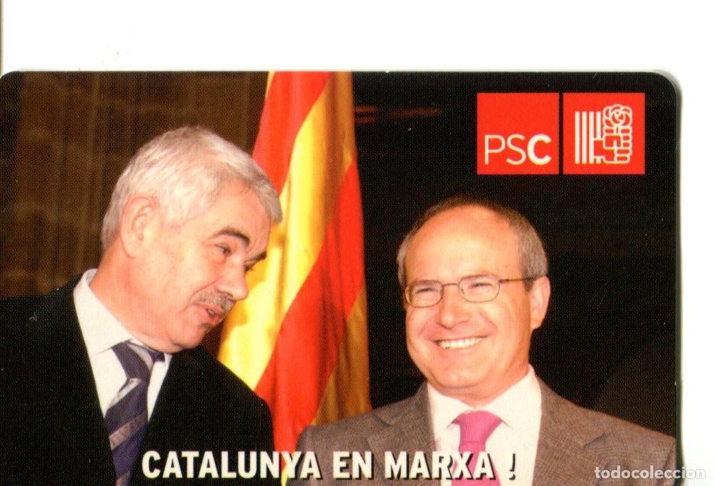 Collectables Calendars: Calendario de pol&iacute;tica, PSC-PSOE, Catalunya en marxa, a&ntilde;o 2005, en catal&aacute;n