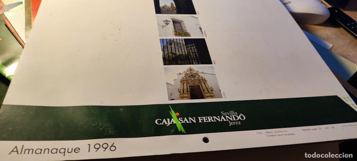 Colecionismo Calend&aacute;rios: CALENDARIO PAISAJES INOLVIDABLES CAJA SAN FERNANDO 1996