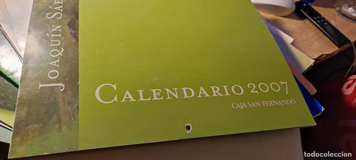 Colecionismo Calend&aacute;rios: CALENDARIO DE JOAQUIN SAENZ CAJA SAN FERNANDO 2007