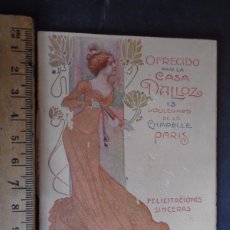 Coleccionismo Calendarios: (CA-1215BIS)CALENDARIO DE BOLSILLO OFRECIDO POR LA CASA DALLOZ AÑO 1902