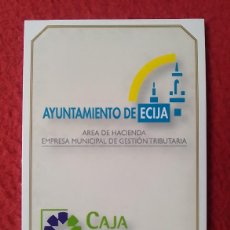 Coleccionismo Calendarios: ANTIGUO CALENDARIO DE BOLSILLO CALENDAR AÑO 2006 CAJA GRANADA AYUNTAMIENTO DE ÉCIJA PERÍODOS PAGO...