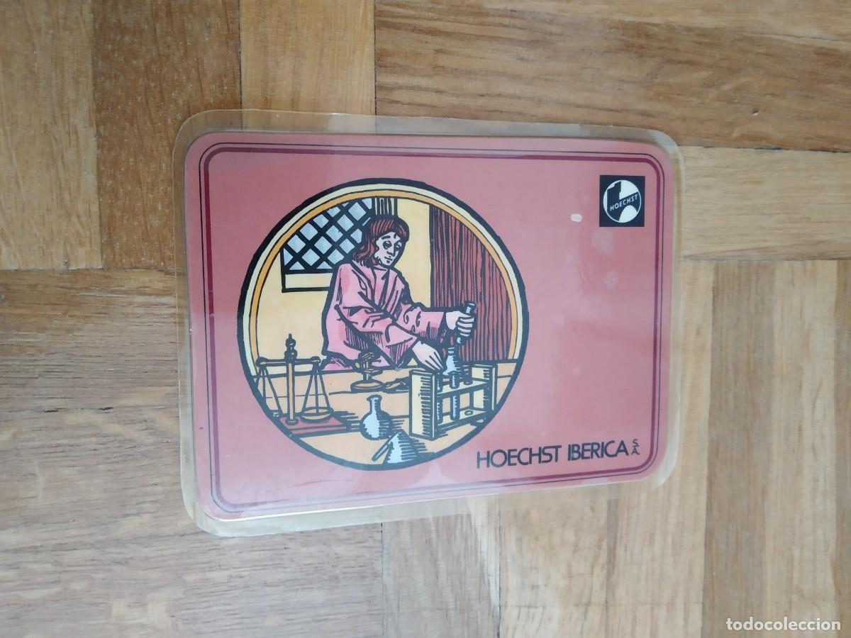 Coleccionismo calendarios: CALENDARIO PUBLICITARIO HOECHST A&Ntilde;O 1971. VER FOTOS PLASTIFICADO