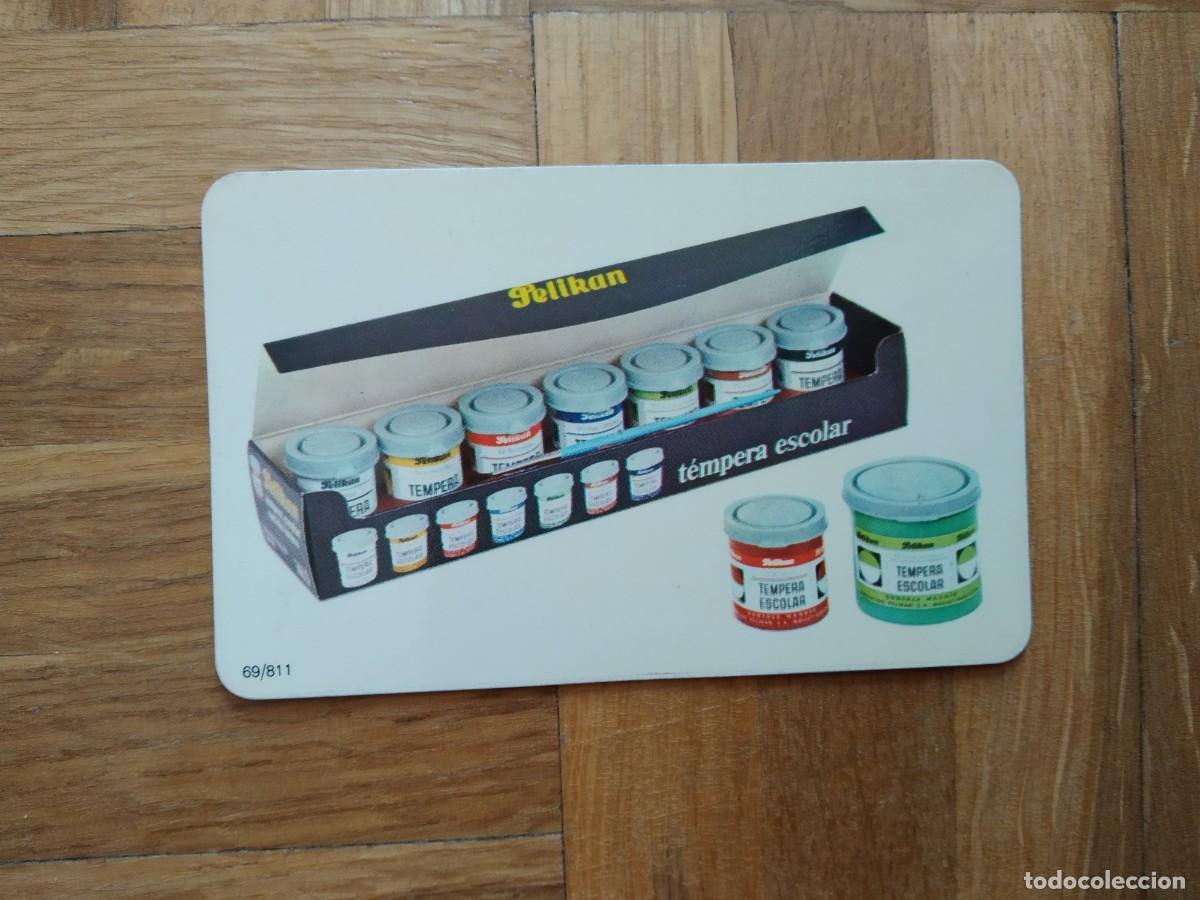 Coleccionismo Calendarios: CALENDARIO PUBLICITARIO PELIKAN TEMPERA ESCOLAR. COLORES OPACOS A&Ntilde;O 1976. VER FOTOS
