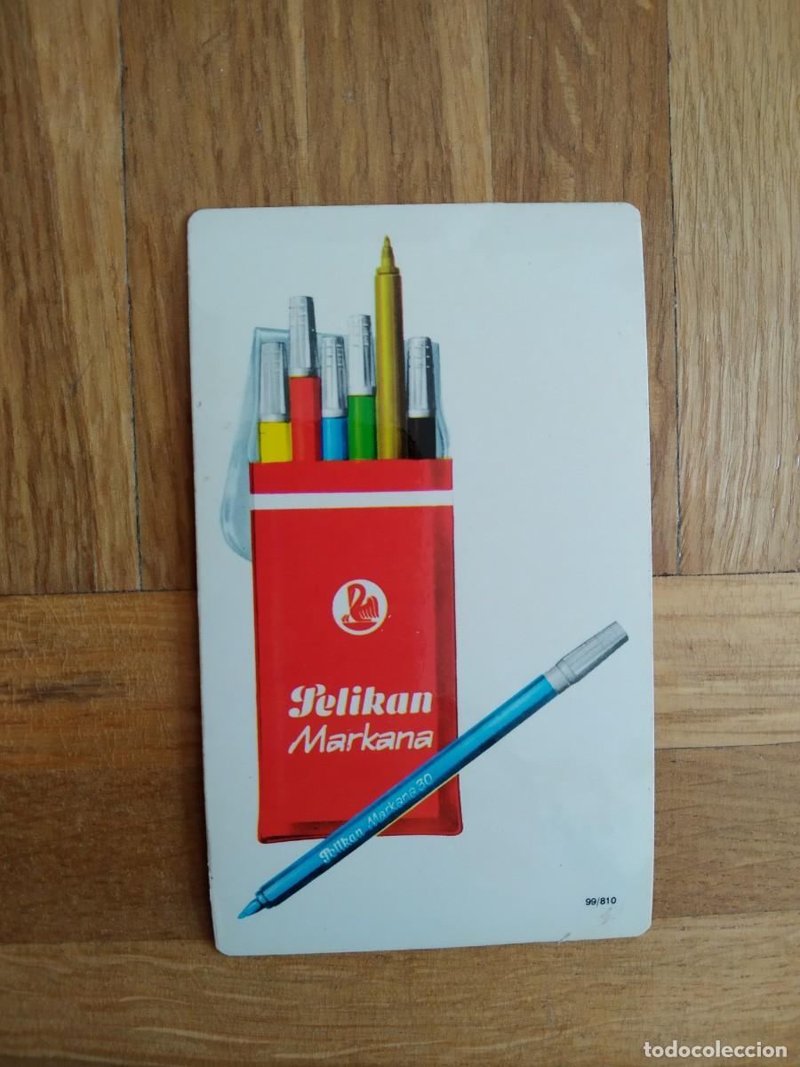 Coleccionismo Calendarios: CALENDARIO PUBLICITARIO PELIKAN MARKANA. EL ROTULADOR DE ALEGRE COLORIDO A&Ntilde;O 1972. VER FOTOS