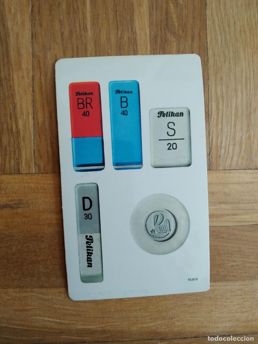 Coleccionismo Calendarios: CALENDARIO PUBLICITARIO PELIKAN GOMAS DE BORRAR A&Ntilde;O 1972. VER FOTOS