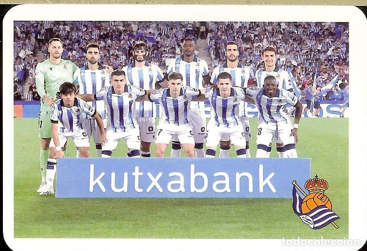 Coleccionismo calendarios: CALENDARIO DE BOLSILLO FUTBOL - 2024 - REAL SOCIEDAD