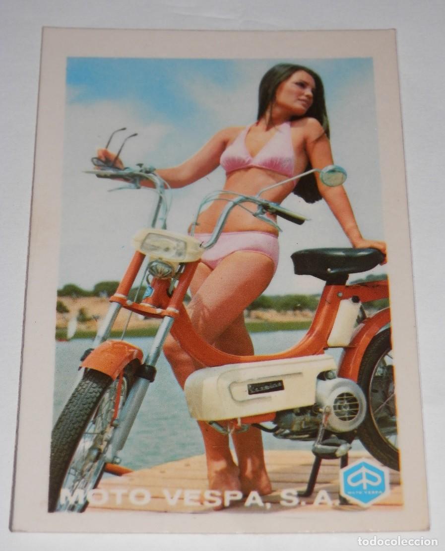 Coleccionismo Calendarios: CALEND&Aacute;RIO MOTO VESPA DEL A&Ntilde;O 1973