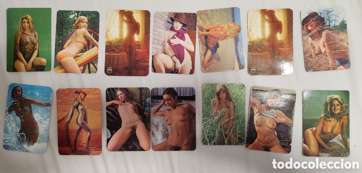 Coleccionismo calendarios: Lote de calendarios er&oacute;ticos - Foto 1