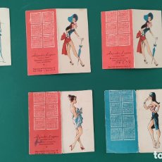 Coleccionismo Calendarios: ANTIGUOS CALENDARIOS DE 1959