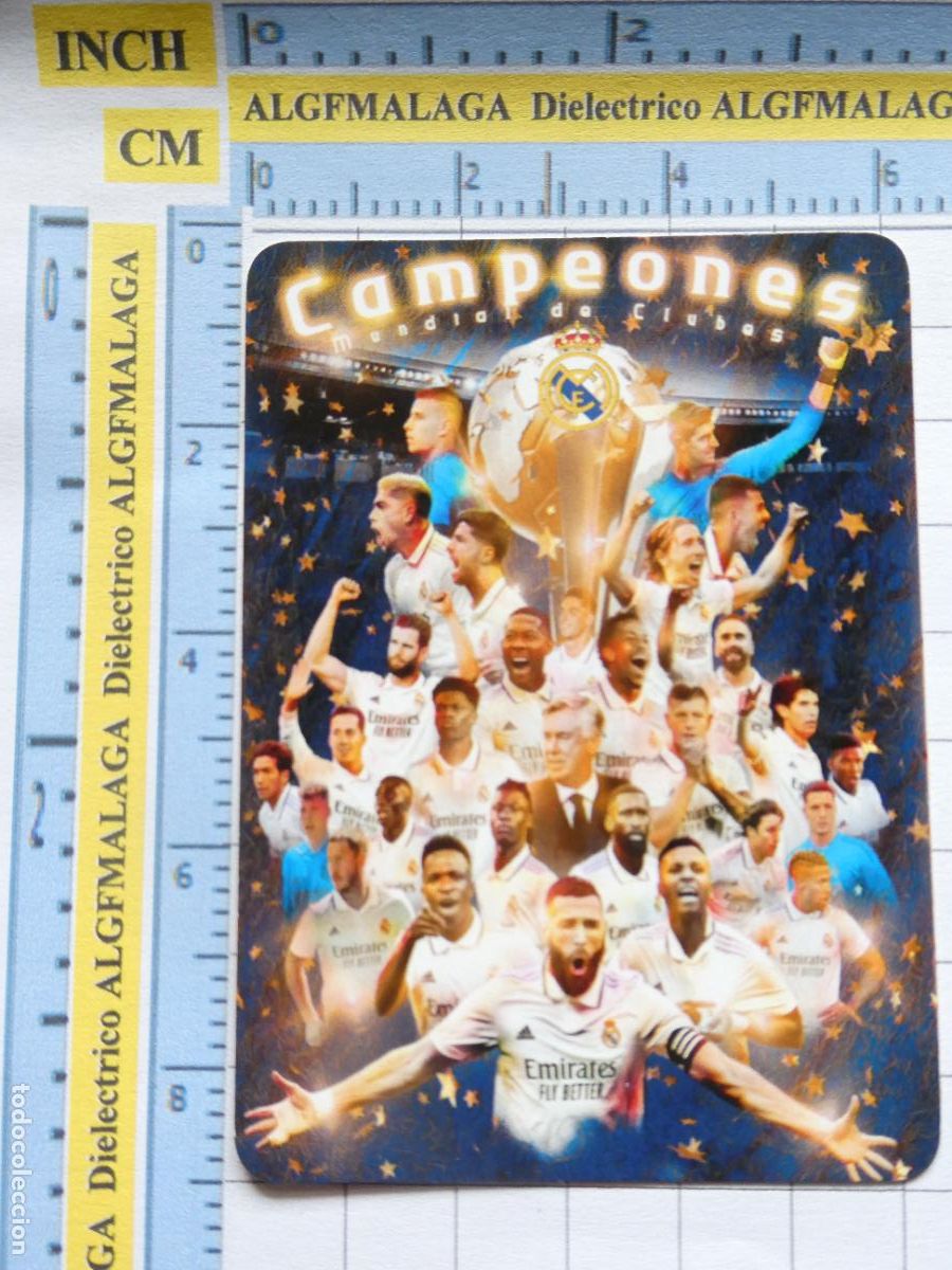 Collectables Calendars: CALENDARIO DE DEPORTES. F&Uacute;TBOL. REAL MADRID CF. PE&Ntilde;A MADRIDISTA PORCUNA JAEN. MUNDIAL CLUBES. 2