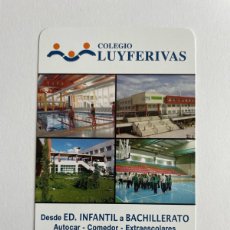 Coleccionismo Calendarios: CALENDARIO FOURNIER 2008, LUYFERIVAS