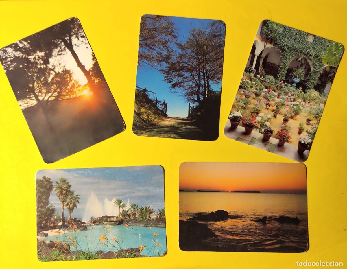 Sammeln von Kalendern: CALENDARIOS PAISAJES . 5 UNIDADES ** DEL 75/05 ** T3