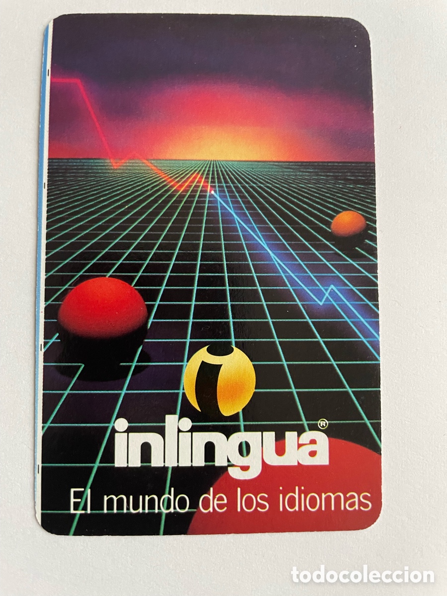 Coleccionismo Calendarios: calendario Fournier1991 descentrado, Inlingua