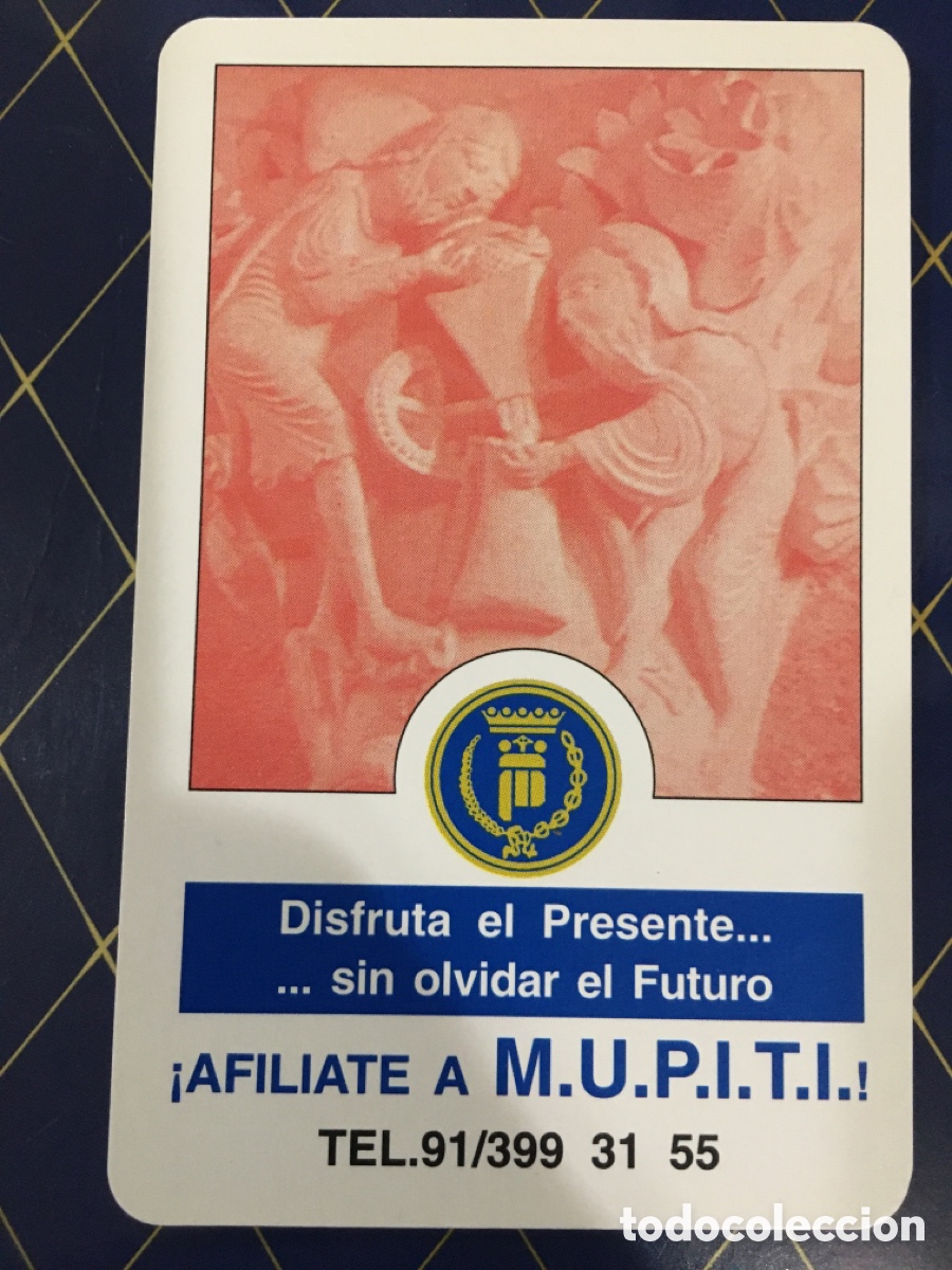 Coleccionismo Calendarios: Calendario fournier 1999, M.U.P.I.T.I