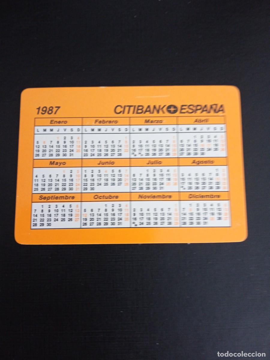 Coleccionismo calendarios: 109 Calendario de bolsillo Citibank 1987 - Foto 2