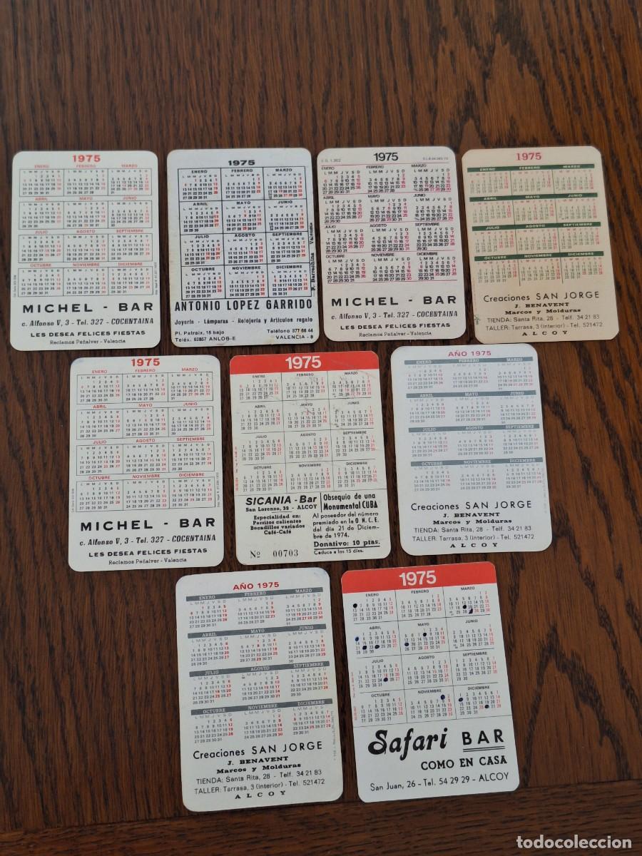 Coleccionismo calendarios: Lote calendarios 1975 - Foto 1
