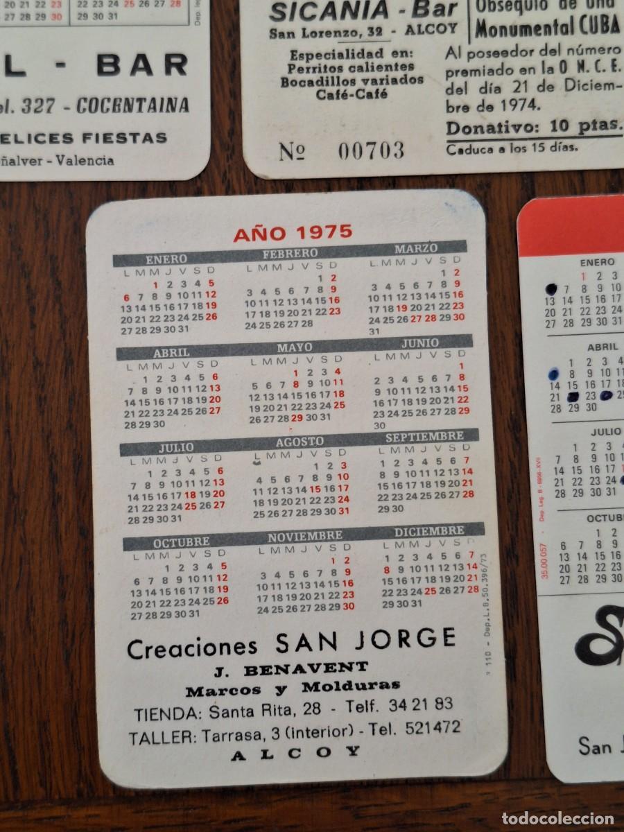 Coleccionismo calendarios: Lote calendarios 1975 - Foto 6