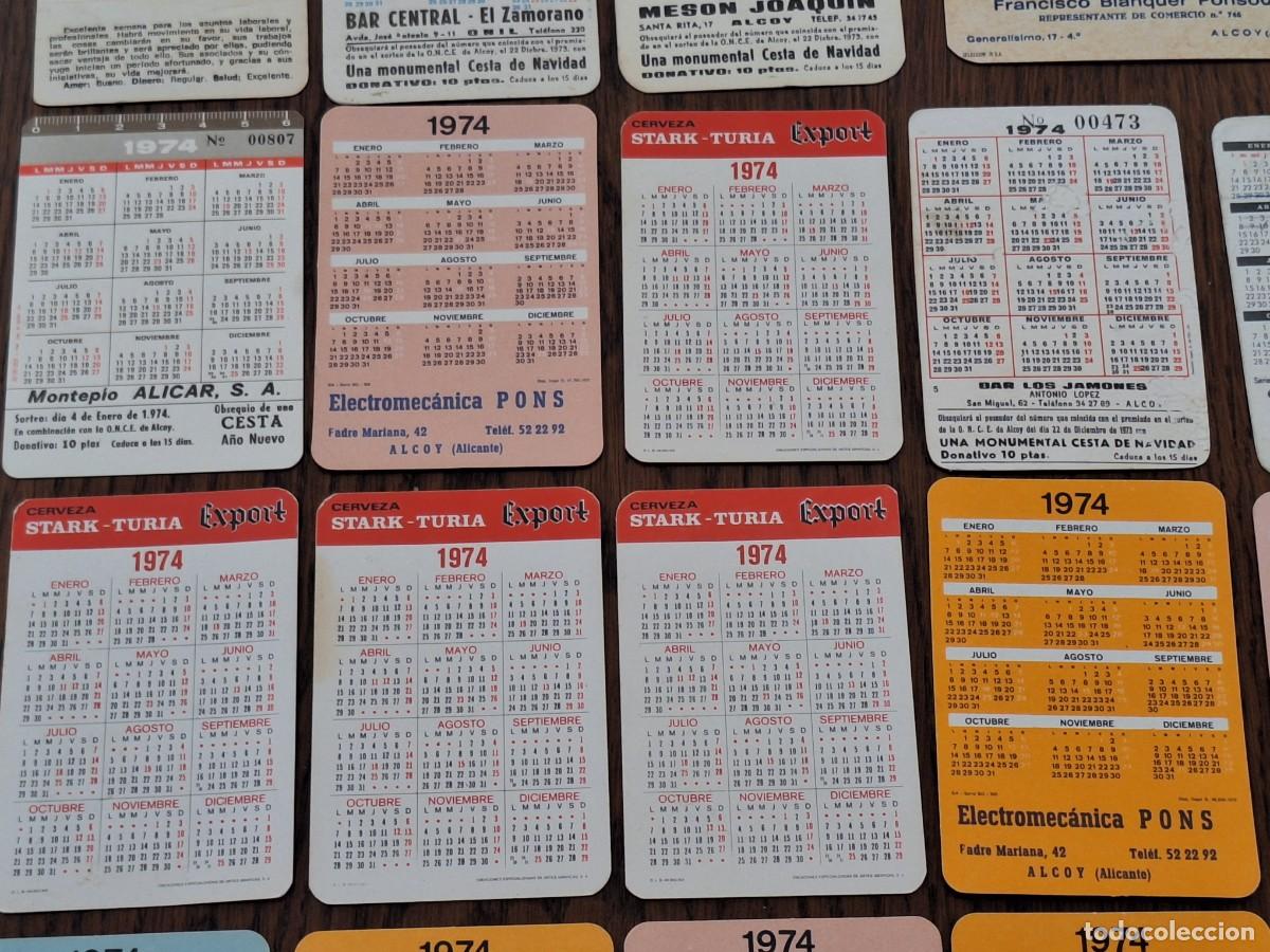 Coleccionismo calendarios: Lote calendarios 1974 - Foto 5