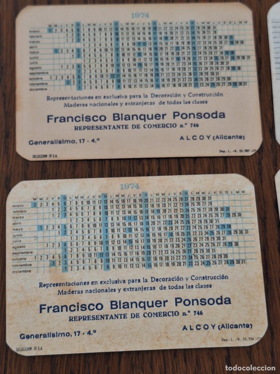Coleccionismo calendarios: Lote calendarios 1974 - Foto 9
