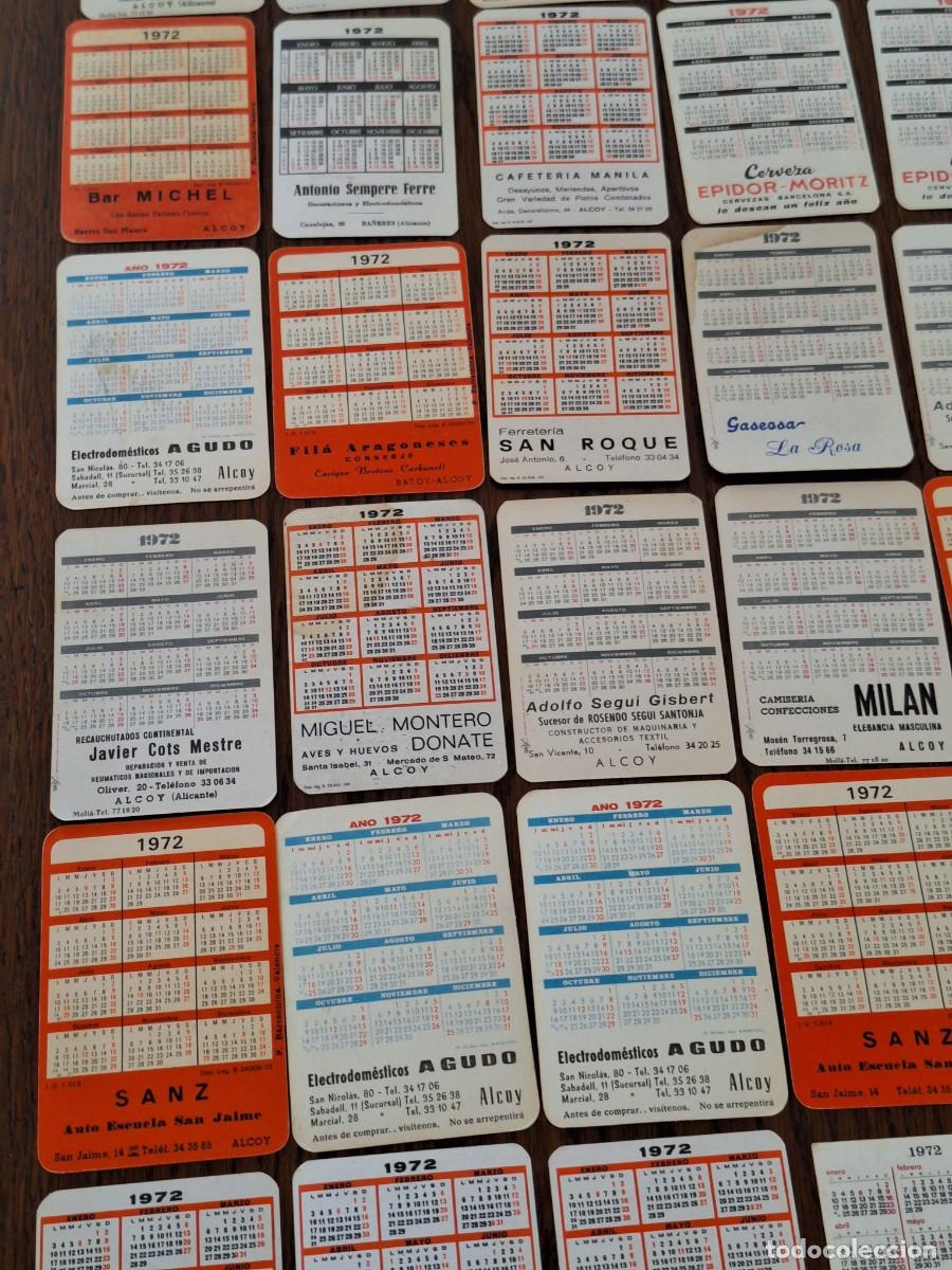 Coleccionismo calendarios: Lote calendarios 1972 - Foto 4