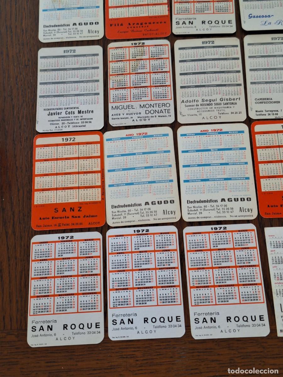 Coleccionismo calendarios: Lote calendarios 1972 - Foto 9