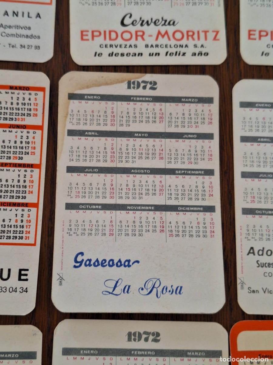 Coleccionismo calendarios: Lote calendarios 1972 - Foto 10