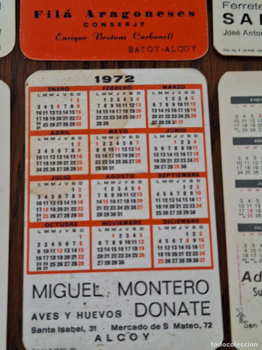 Coleccionismo calendarios: Lote calendarios 1972 - Foto 12