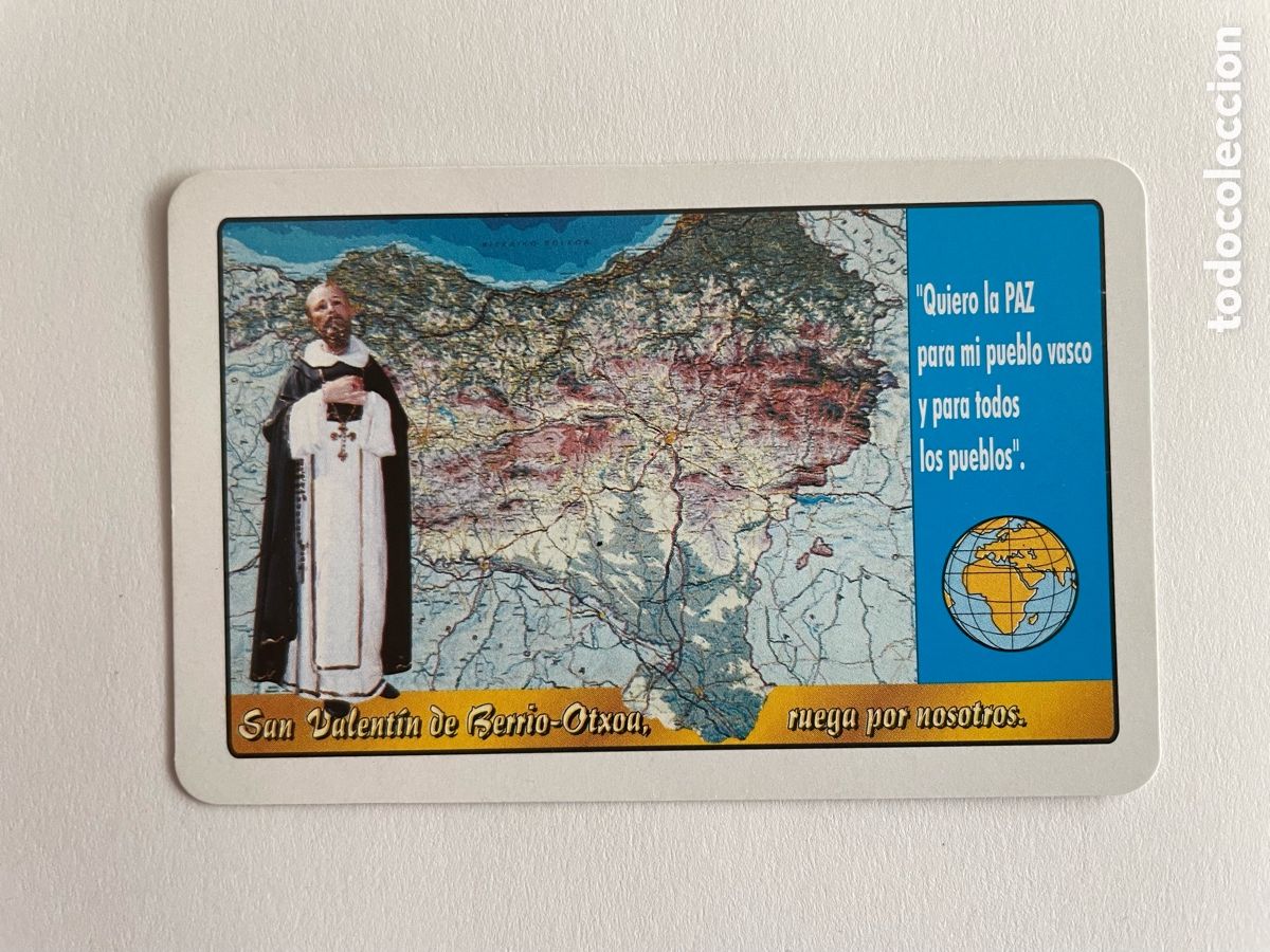 Sammeln von Kalendern: calendario Fournier 1997, San Valentin de Berrio-Otxoa