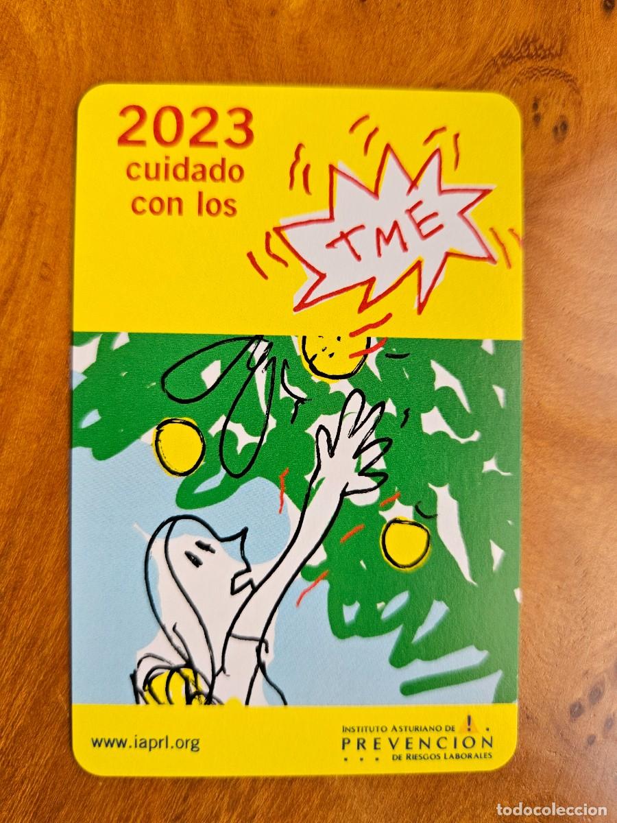Collectables Calendars: CALENDARIO FOURNIER INSTITUTO ASTURIANO DE PREVENCION DE RIESGOS LABORALES 2023