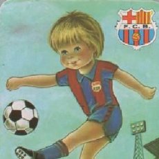 Coleccionismo Calendarios: CALENDARIO BARCELONA FC AÑO 1990 CAL-9894